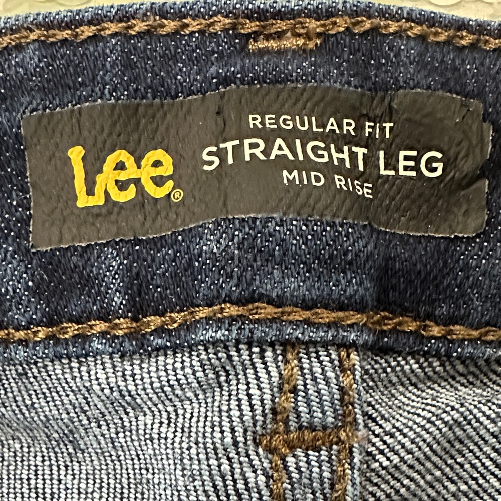 Lee Women's Denim Straight Leg Jeans